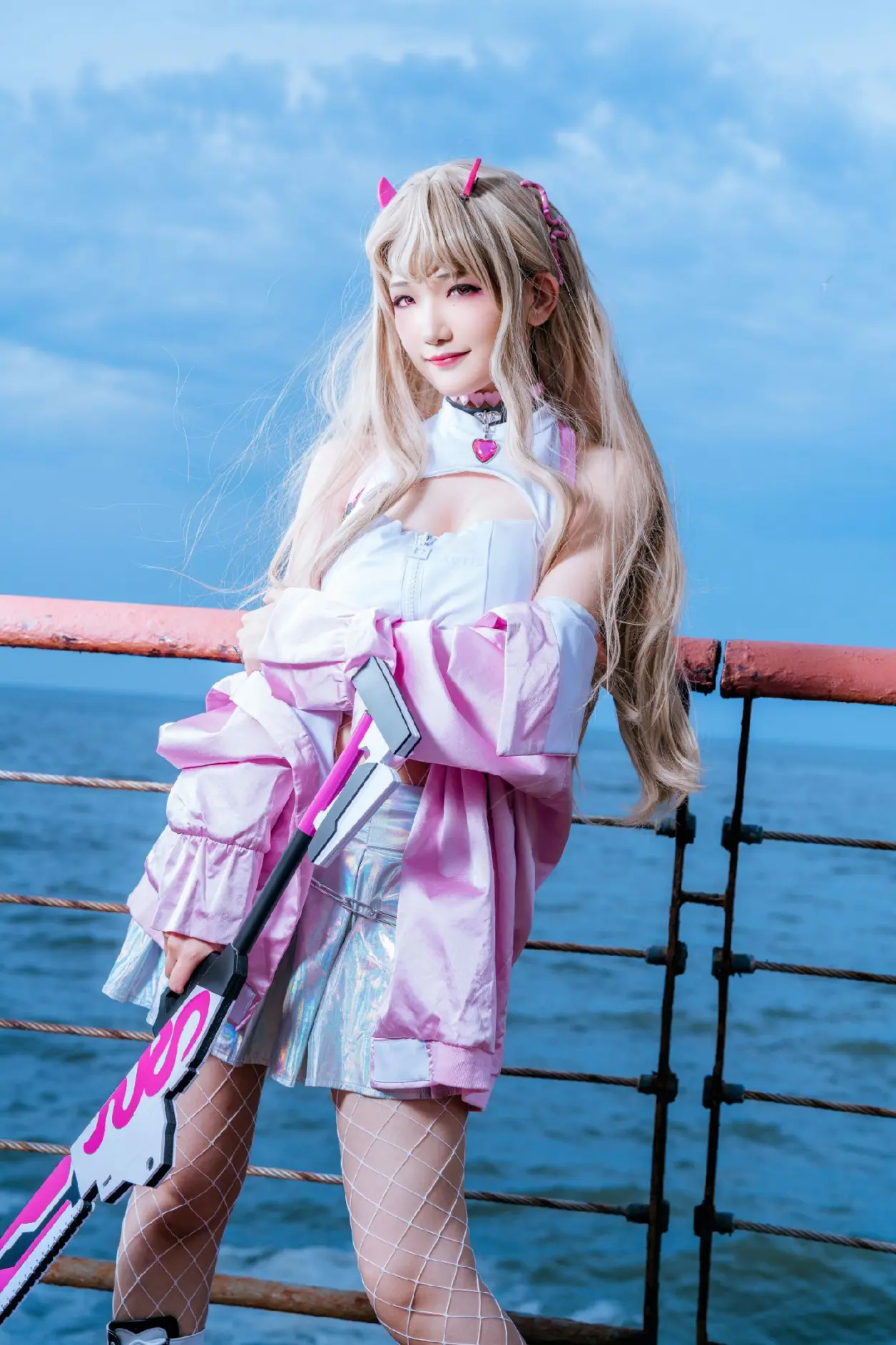 图片[22]-胜利女神NIKKE毒蛇cosplay摄影：色彩科学蘑菇桑-禹都一只猫资源资讯