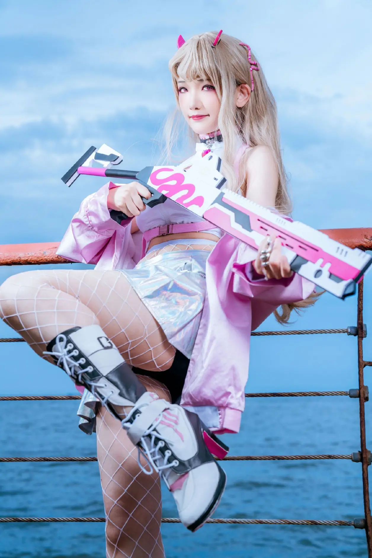 图片[8]-胜利女神NIKKE毒蛇cosplay摄影：色彩科学蘑菇桑-禹都一只猫资源资讯