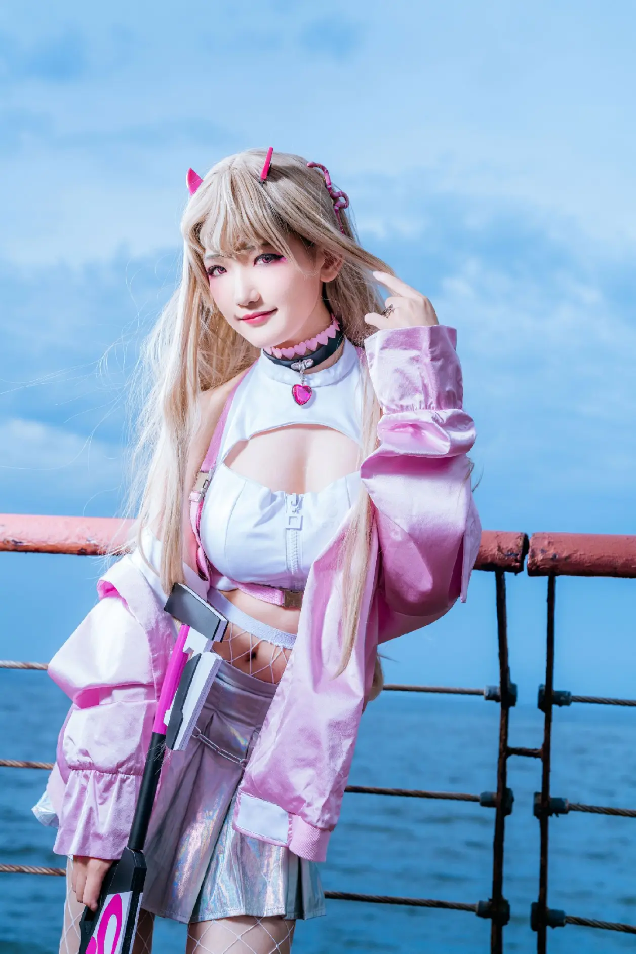 图片[27]-胜利女神NIKKE毒蛇cosplay摄影：色彩科学蘑菇桑-禹都一只猫资源资讯