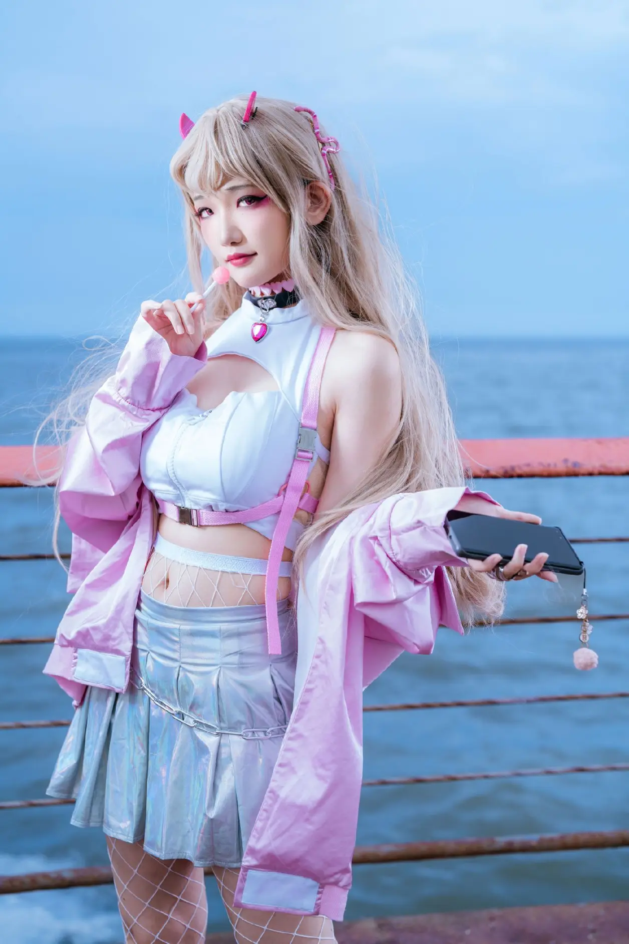 图片[25]-胜利女神NIKKE毒蛇cosplay摄影：色彩科学蘑菇桑-禹都一只猫资源资讯