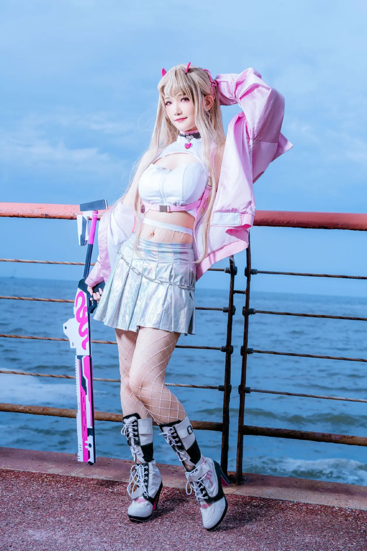 图片[16]-胜利女神NIKKE毒蛇cosplay摄影：色彩科学蘑菇桑-禹都一只猫资源资讯