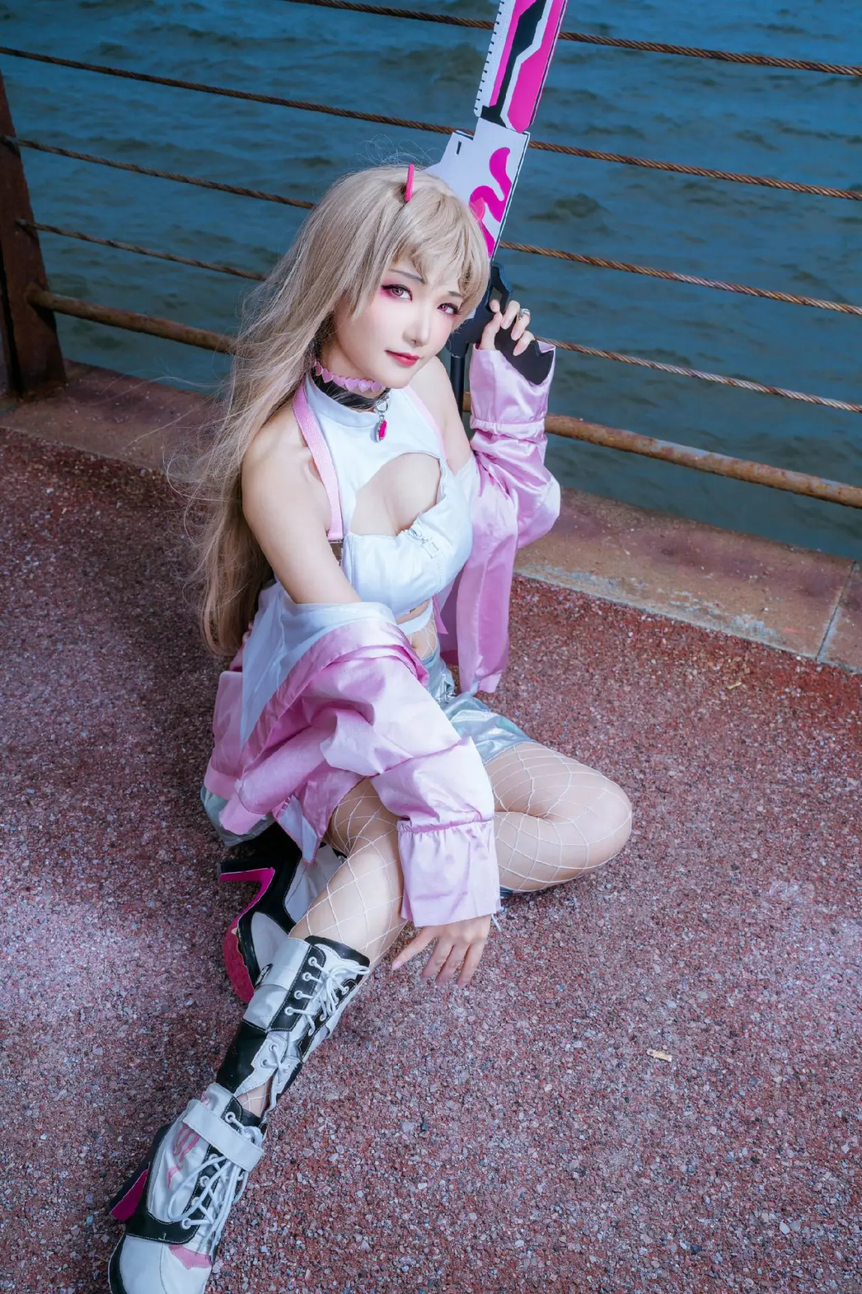 图片[20]-胜利女神NIKKE毒蛇cosplay摄影：色彩科学蘑菇桑-禹都一只猫资源资讯