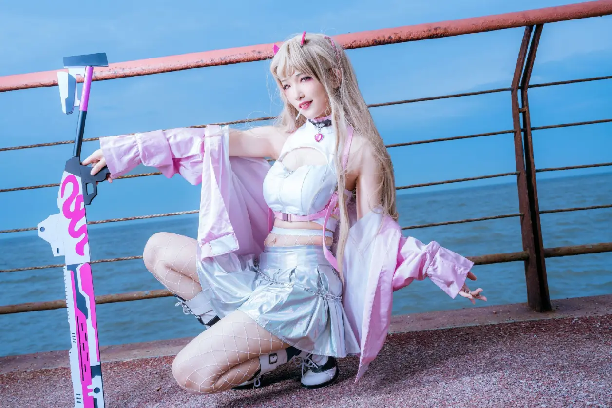 图片[10]-胜利女神NIKKE毒蛇cosplay摄影：色彩科学蘑菇桑-禹都一只猫资源资讯