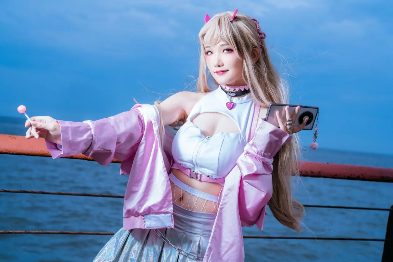 图片[1]-胜利女神NIKKE毒蛇cosplay摄影：色彩科学蘑菇桑-禹都一只猫资源资讯